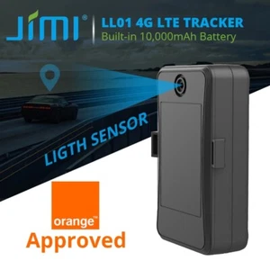 JIMI LL01 4G Magnetic GPS Tracker Real-Time Tracking In Battery IP65 For Cars - Picture 1 of 11