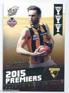 2015 Select  Hawthorn Premiership Three Peat (PC16) Jack GUNSTON - Picture 1 of 1