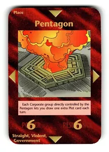 Pentagon Card Limited INWO Illuminati New World Order - Picture 1 of 4