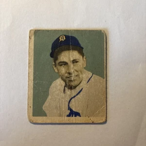 1949 Bowman Gray Back Eddie Lake #107 Rookie RC Poor Set Filler *Make Offer* - Bild 1 von 2