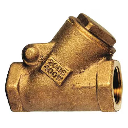 Válvula de retención Milwaukee 509Y 1 1/4 1-1/4" Fnpt bronce oscilante Y Foto 1 de 1