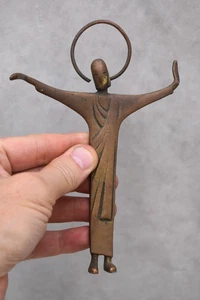 Kleinere Bronze Jesus Statue, Handarbeit (CU682) Chalice Co. - Bild 1 von 9