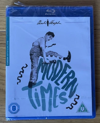 Charlie Chaplin - Modern Times [Blu-ray] - UK Artificial Eye Release - SEALED - Image 1 of 4