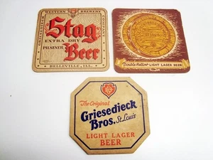 Um 1940/50er Jahre Griedieck und Hirsch Untersetzer - 3er Set - Bild 1 von 1