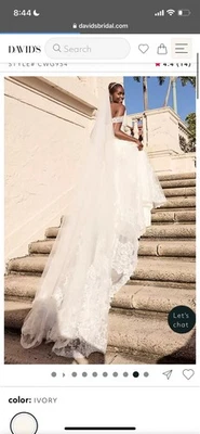 Vestido de novia talla 8 Foto 1 de 4