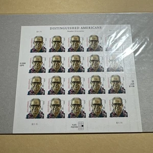 2008 James A. Michener, author Sc 3427A 59c MNH sheet of 20 25A1267 - Picture 1 of 1