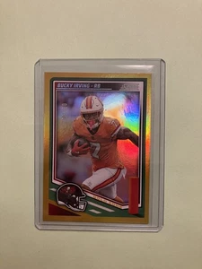 Buccaneers #67 Panini Score Bucky Irving 09/50 Gold Zone 2025 - Imagen 1 de 2
