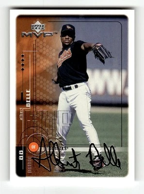 1999 Upper Deck MVP #25 Albert Belle Silver Script - Image 1 of 2