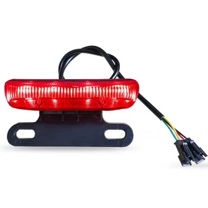 Electric Bike Tail Light Waterproof with Brake and Turn Signal for Most Bikes - Picture 1 of 12