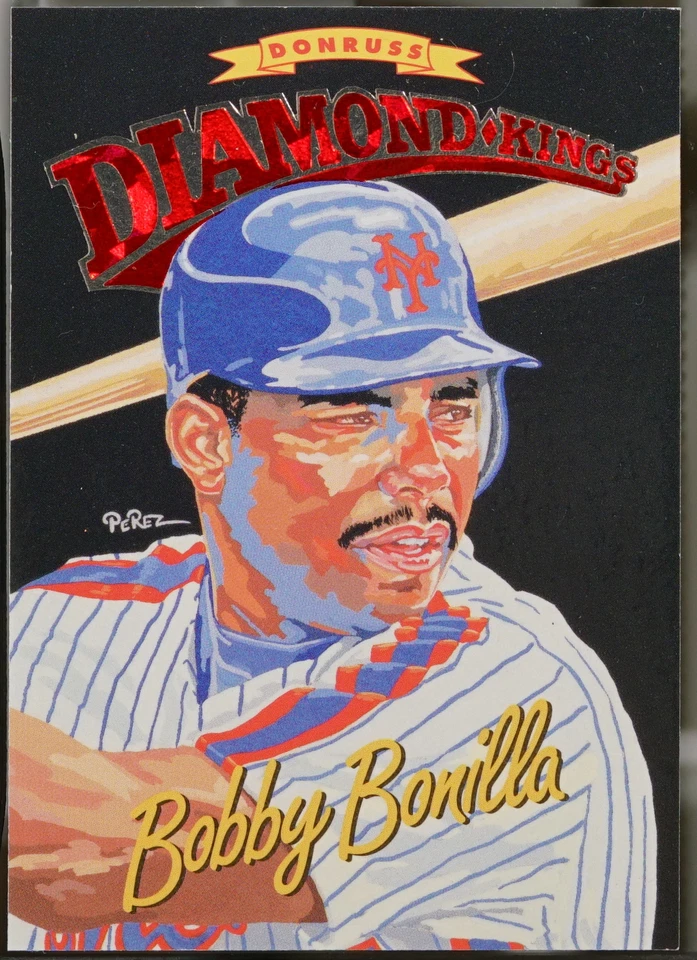 1994 Donruss - Diamond Kings Baseball Bobby Bonilla #DK-13 NM - Image 1 of 1