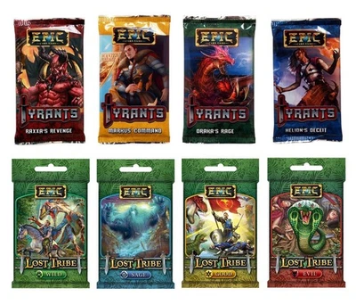 Epic Card Game - 8 Card Pack Bundle Lost Tribes & Tyrants - New, Sealed - Image 1 of 4