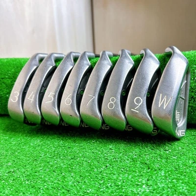 (Ping) ISI KARSTEN Iron Set Green Dot Flex S 8 Pieces PING 350 Right Handed F/S - Image 1 of 4