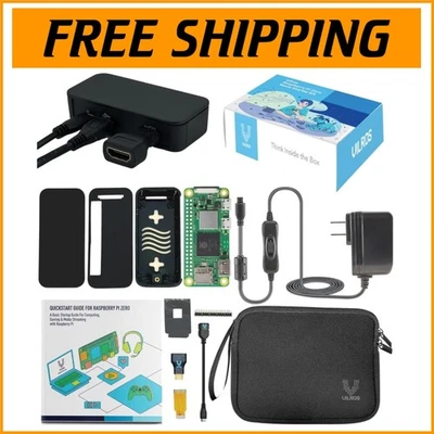 Raspberry Pi Zero 2 W Starter Kit with Aluminum Multi-Purpose Case & Essentials - Image 1 of 4