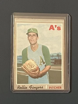 1970 Topps - Rollie Fingers #502 EX-NM Foto 1 de 2