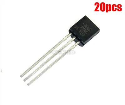 20 Pcs MAC97A6 97A6 Traic 400V 0.6A TO-92 cg - Image 1 of 2