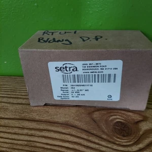 TRANSDUCTOR DE PRESIÓN DIFERENCIAL NUEVO SETRA 2641R25WB11T1C   - Imagen 1 de 3