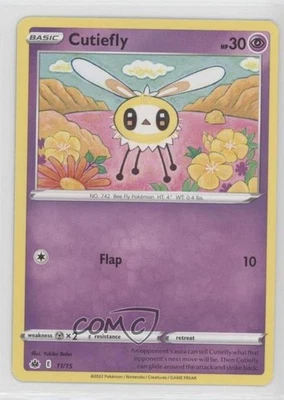 Cutiefly Pokémon Sword & Shield McDonald's Collection #11 - Image 1 of 2