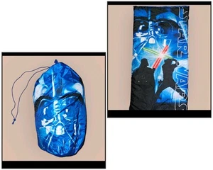 Star Wars Empire Strikes Back Sleeping Bag For Kids- Darth Vader- With Carry Bag - Picture 1 of 8