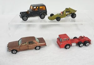 4  Yaming Toy Die cast Model Cars Lot  Mercedes, Melaren Ford, Jeep+ vintage - Picture 1 of 12