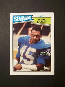 1987 Topps Football #183 KENNY EASLEY (Seattle Seahawks) - MT! WOW! L@@K! - Picture 1 of 1