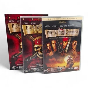 Pirates Of The Caribbean - The Curse Of The Black Pearl - The Lost Disc DVD Set - Picture 1 of 4