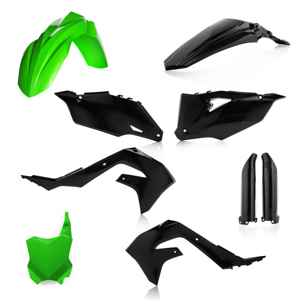 Kit completo de plástico Acerbis Kawasaki '21-24 KX250F, 2019-23 KX450F guardabarros cubiertas Foto 1 de 1