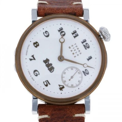 Мужские часы TERRA CIELO MARE Tokoni Officer с ручным заводом TC7045ACB2PA «НОВЫЕ» - Изображение 1 из 4