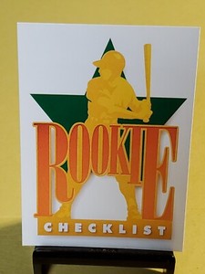 1990 Upper Deck Star Rookie Checklist #1