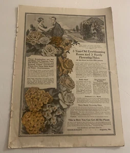 Antique 1900s Needlecraft Magazine Newspaper Paper Collectible Sewing Original - Picture 1 of 11