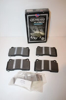 CARQUEST WEAREVER PLATINUM PROFESSIONAL CERAMIC DISC BRAKE PADS PMD1050H - Image 1 of 4