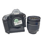 Lustrzanka cyfrowa Canon EOS 1D Mark II z profesjonalnym obiektywem 28-200mm PRZETESTOWANA
