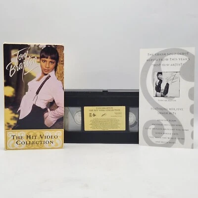 Toni Braxton The Hit Video Collection VHS Tape La Face Records Foto 1 de 4