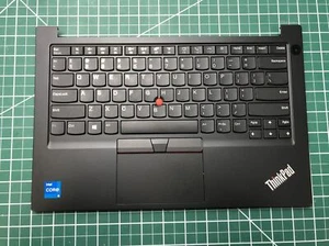 Lenovo ThinkPad E14 Gen 2 Palmrest Touchpad Keyboard AP1HJ000530 Grade A - Afbeelding 1 van 3
