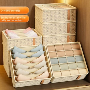 Foldable Sock Drawer Organizer Dividers 20-Cell Underwear Organizer Drawer US - Picture 1 of 13