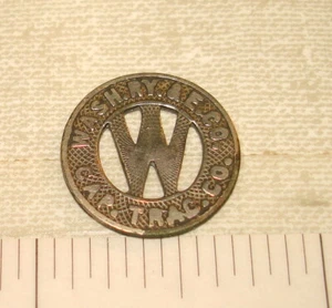 Vintage Wash. RY. &. E. Co. Cap. Trac. Co. One Fare District Of Columbia - Picture 1 of 2