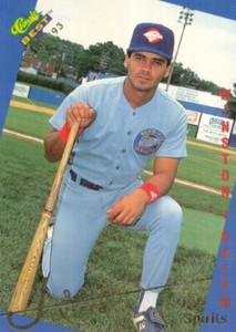 #040 WINSTON SALEM SPIRITS # JOSE VIERA BASEBALL CARD CLASSIC BEST GOLD '93