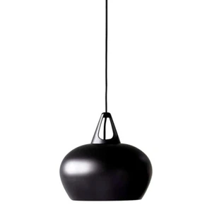 Lámpara colgante Nordlux lámpara de techo retro vientre negro Ø38 cm máx. 60 W E27 acortable - Imagen 1 de 3
