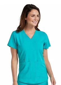 Med Couture Energy Damen Performance Scrub Top V-Ausschnitt - Bild 1 von 6