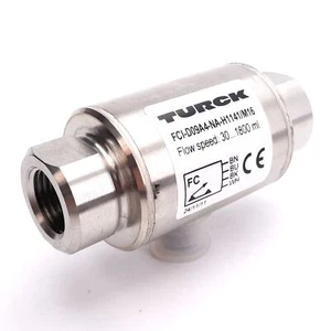 Turck FCI-D09A4-NA-H1141/M16 Durchflussüberwachungssensor, inline, 3-1800ml, M16x1,5 - Bild 1 von 5