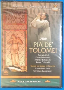 Arrivabeni/Gangneron/Ciofi/Schmunck DONIZETTI Pia de' Tolomei Dynamic DVD SEALED - Picture 1 of 2