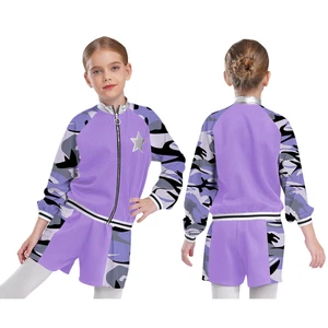 Kids Girls Sweatshirt Star Blouse Long Sleeve Jacket Gift Coat Casual Top Cute - Picture 1 of 56