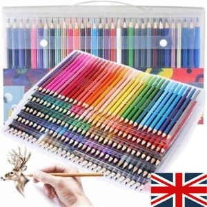 3-12X Premium Professional Colouring Pencils Set Colours Artist Therapy Kids UK - Picture 1 of 15