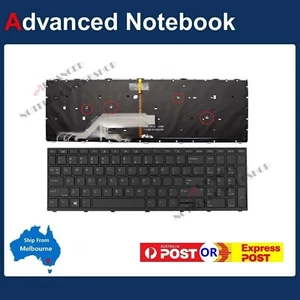 US Keyboard For HP ProBook 450 455 470 G5 Black Frame W/ Backlit L01028-001 - Picture 1 of 1