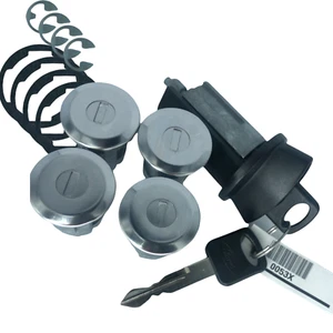 Ford Econoline Van - E150 E250 E350 Ignition Cylinder & 4 Door Lock Set - Picture 1 of 2