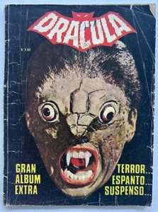 DRACULA GRAN ALBUM TERROR HORROR ARGENTINA EDITORIAL MAZZONE 1973 - Picture 1 of 7