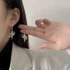 Star Drop Earrings Hot Girl Harajuku Creative Planet Pearl Crystal Stars Earring