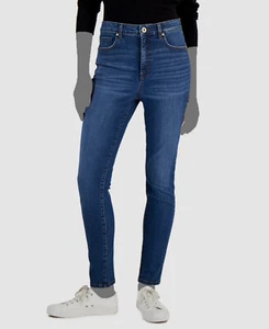 $40 Style & Co Women's Blue High-Rise Skinny Ankle Jeans Pants Size 14 - Picture 1 of 3