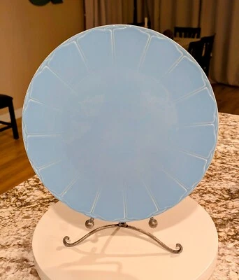 RARE Corelle Coordinates Country Blue Round Serving Plate / Platter 12.75" - Image 1 of 4