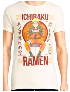 Naruto Shippuden Collection Shirt Mens XL 46/48 Ichiraku Ramen Graphic Anime Tee - Picture 1 of 4