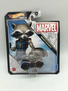 Hot Wheels Car Marvel Rocket Raccoon Comic Version 2022 - Brand New/Factory Seal - Picture 1 of 2